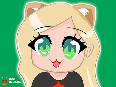 Chibi - Twitch Emote art brand branding design esports icon illustration logo mascot minimal ui vector
