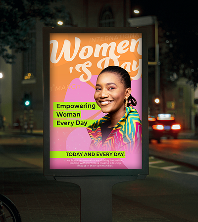 Women's day graphic design
