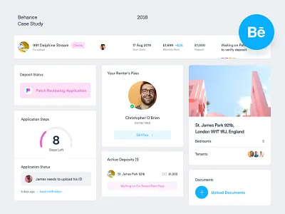 Patch - Web App Design - Case Study app behance bradning branding case study dashboard design design system experience interface logo ui ui elements ui kit user ux web