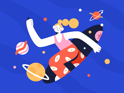 through time and space design illustration space through time and space