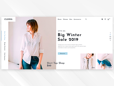 Clodia - Modern Fashion Shop clean creative fashion modern