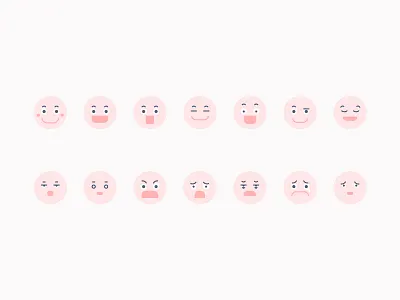 Emoji - For Mood Diary emoji icon vector