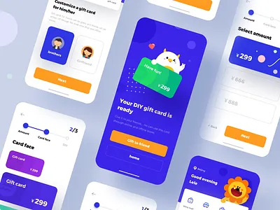 Constellation Small Wine Gift Card Customization 3 app design team ui ux