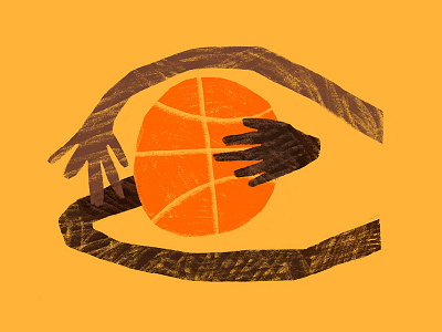 Jump Ball arms basketball bball hands hoops jump ball orange play sports tangled texture