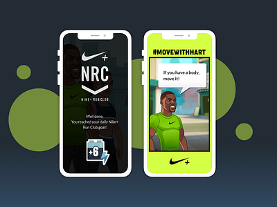 Gamified Fitness App branding character game ui