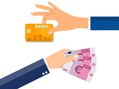 Payment illustration vector vector graphics
