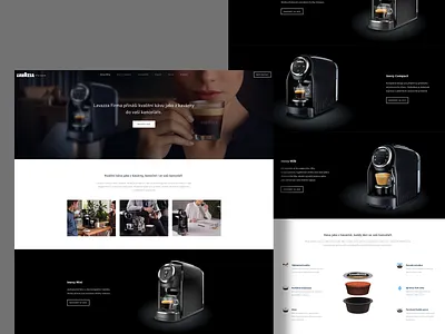 Lavazzafirma.cz coffee lavazza lavazza firma leschinger.cz ui desgin website wordpress wordpress design wordpress development wordpress theme