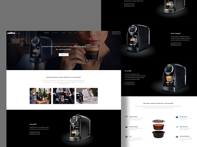 Lavazzafirma.cz coffee lavazza lavazza firma leschinger.cz ui desgin website wordpress wordpress design wordpress development wordpress theme
