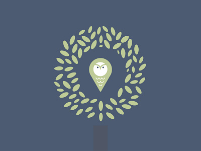 ‘O’ | 36 Days of Typography 36daysoftype design flat illustration owl typography vector