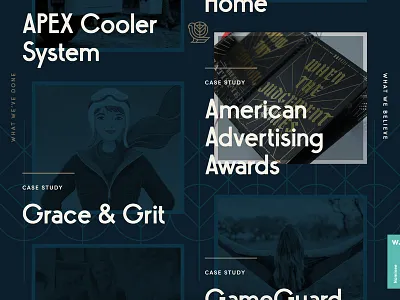 Alcorn Website agency awwwards case study mindsparkle portfolio side nav side navigation site of the day ui web design ux web website