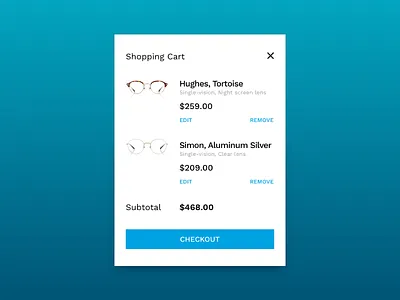 Daily UI #58 Shopping cart checkout daily ui shopping cart ui ui design uiux user interface ux design