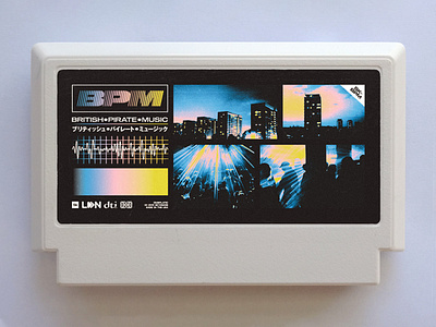 BPM: British Pirate Music britain famicase famicom gaming gradient music uk