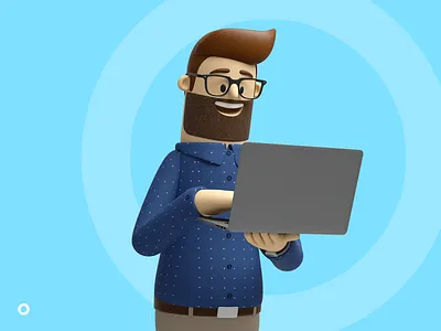 Digital Skills Crisis - Character Development 3d branding character concepts character design illustration ireland macbook pro ray doyle