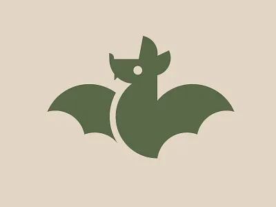 spirit animal animal bat illustration logo vector