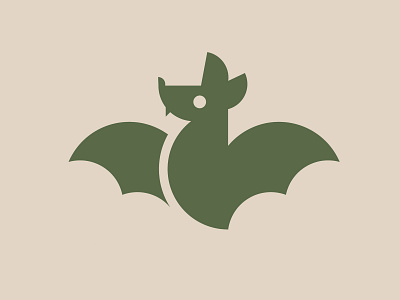 spirit animal animal bat illustration logo vector
