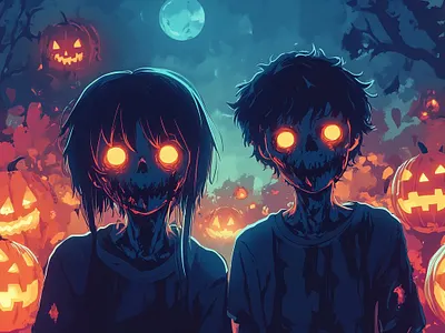 A Sacry Templete of Haloween 3d a sacry templete of haloween animation graphic design logo motion graphics ui