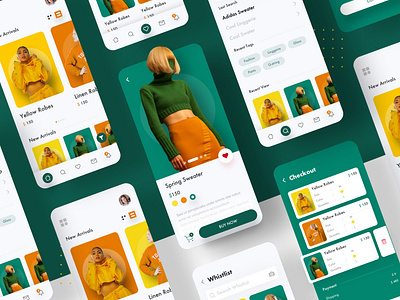 E-commarce Fashion App Collection app app design branding color e commerce design explore fashion fashion app guicon landing minimal minimalist shop app shop design sketch trend 2019 trending ui ux