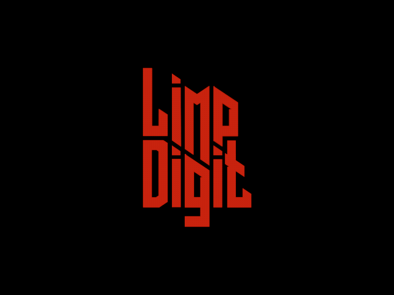 Logo Design for Limp Digit animation art branding clean design flat graphic graphic design icon identity illustration illustrator logo logo animation logo design logo motion minimal motion type typography