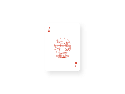 Carlsbad Canyons Vintage Card Design canyons card carlsbad design graphic line art vintage