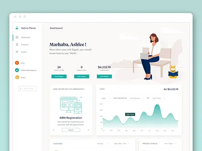 Dashboard Illustration creative creative seller dashboard dashboard design entrepreneur etsy illustration marketplace platform shopping ui zibbet