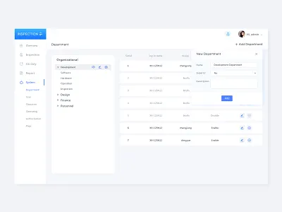 Inspection platform web