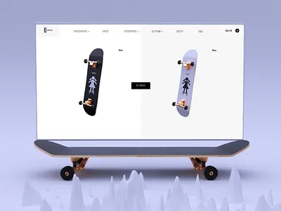GBOARD. E-commers branding digital interaction design logo typography ui ux ux animation web