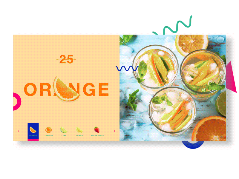 LaCroix after effects animation animation motion motion design web design