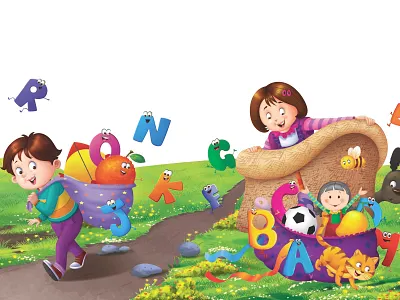 children book 2dcartoon animation ball bottles boy branding cartoon character children are playing with words childrensbookillustration color design falling freelanceillustrator fun time funny illustration illustration art kdpbook storybookartist