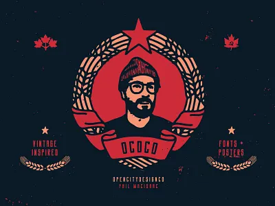 Self-portrait band art branding brutalist canada communism communist design font font family free grunge texture hand drawn illustration logo poster art soviet texture typography vector vintage