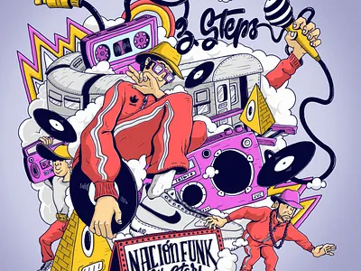 Nacion Portada branding colors dibujo digital digital 2d illustration illustration art photoshop