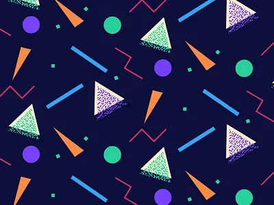 Moar Rad Patterns 80s 90s illustration pattern pattern art rad