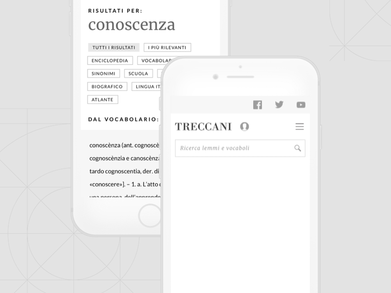 Treccani - mobile rich menu animation design education education website hamburger menu interface menu menu animation mobile principle sketch treccani user experience ux web website wireframe