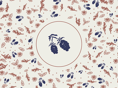 Blackberry Pattern blackberries blackberry blackberry illustration blackberry pattern branding creative design fruit design fruit illustration graphic design graphic art illustration illustration art packaging design pattern pattern a day pattern art pattern brush pattern design pattern library