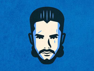 Jon Snow character face game of thrones got illustration illustrator jon snow people portait stark vector wolf