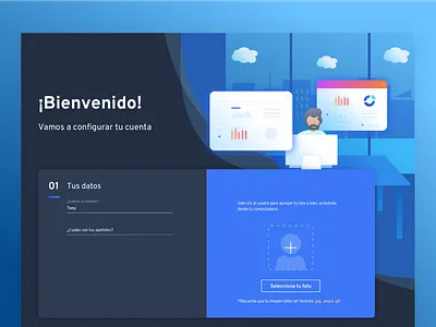 Account set up account set up illustration product design sketch typography ui ux vector visual design web