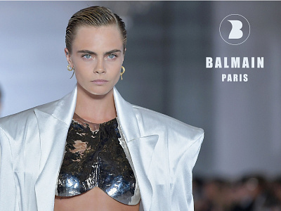 Balmain Paris brand branding creative design icon logo logos ui ux vector