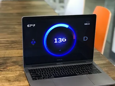 Car Dashboard Dribbble auto ui car dashboard car ui dashboard gauges gradients sketch vehicle