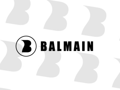 Balmain Paris Logo arabic bragon brand branding creative design icon icons illustration logo logos typography ui ux vector