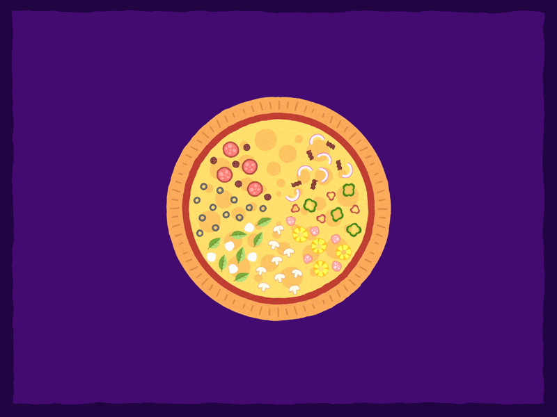 Pizza Pie Explosion! after effects artivive augmented reality cheese cycle design exhibition experimental explode graphic hot boxes illustration layers loop motion graphics philadelphia philanimators pizza vector