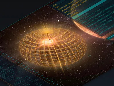 Daily FUI - Zero Point Energy Test dailyfui fui fuidesign future high contrast space design ui