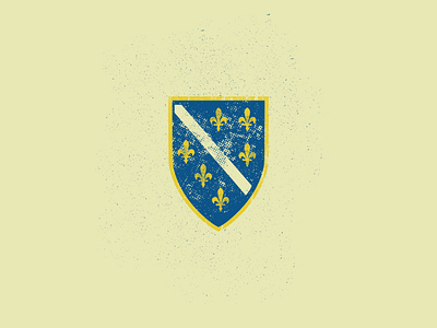 Republic of Bosnia and Herzegovina artist bosnia design digitalart digitaldesign graphicdesign illustration illustrator logo logos retro vector vectorart vintage