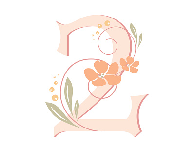 36 Days of Type... Number '2' 36daysoftype 36daysoftype 2 digitalwork priyankacallidesigns typogaphy