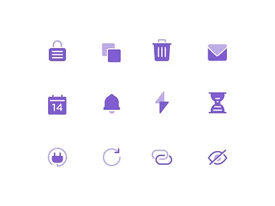 Icons calendar icon icon design icons lock trash ui user interface