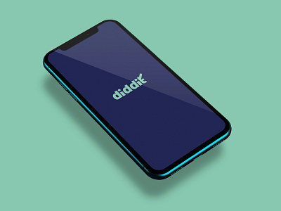 Diddit app design branding logo ui ux work in progress