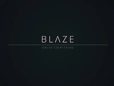 Blaze design desktop flat illustration minimal typography ui vector wallpaper web