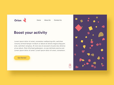 Marketing Landing Page adobe xd app app design apple branding business clean design flat illustration iphone x landing page login login form minimal ui ux vector web website