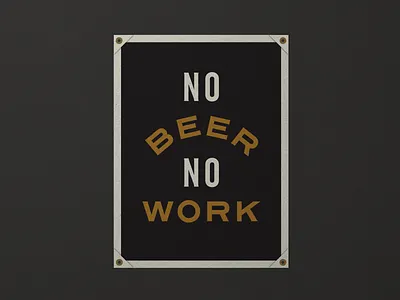 Pro Tap Camp Flag banner campflag flag oxfordpennant pennant prohibition truehanddesign vicsteinmandesign vintage