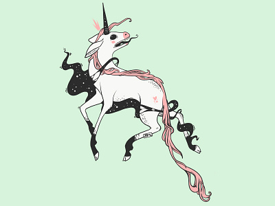 Unicorn adobe draw apple pencil art artwork digital art drawing illustration illustrator ipad ipad art strange strange art tshirt design ugly unicorn unicorns vector vector art vector illustration weird