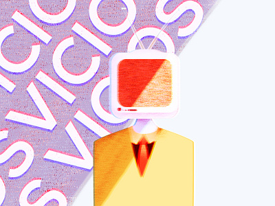 Vicios - addiction concept concept art design draw illustration illustrator photoshop vector