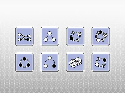 "Shuffle" button icons for a "words game" - work in progress buttons game art game assets game ui mobile game